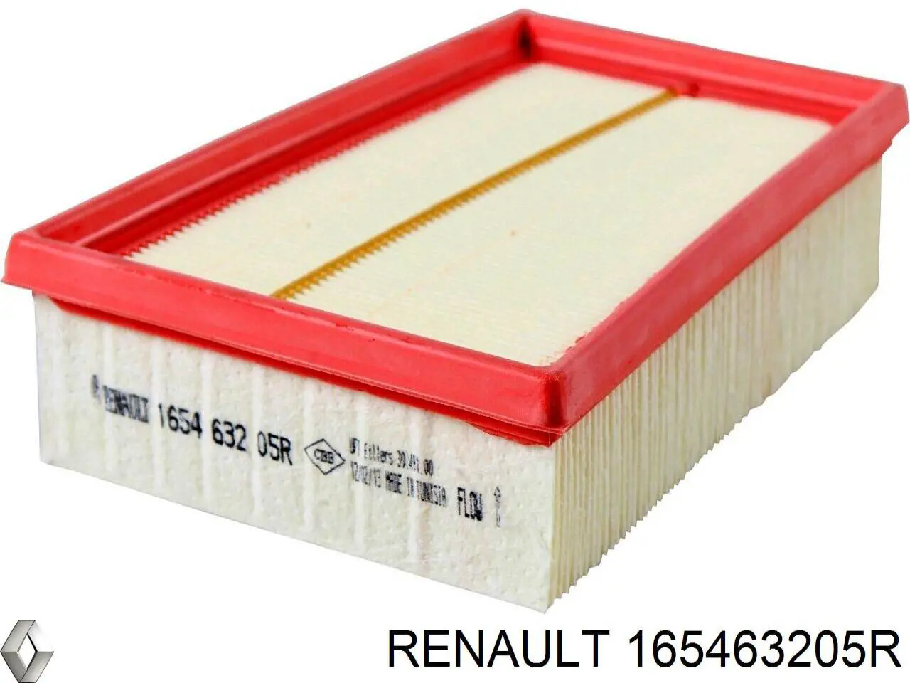 Do koszyka 165463205R Renault (RVI) Filtr powietrza
