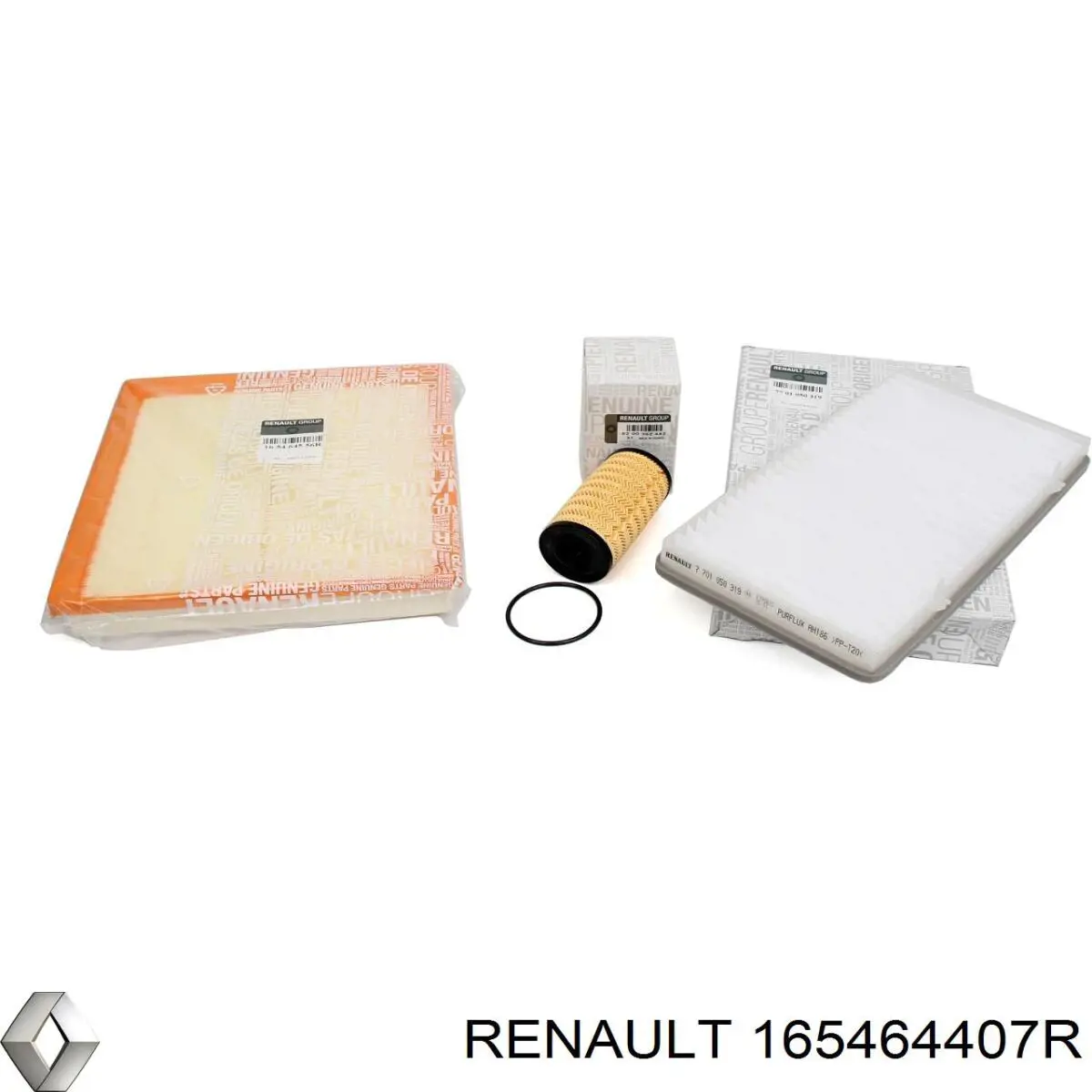 Filtr powietrza 165464407R Renault (RVI)