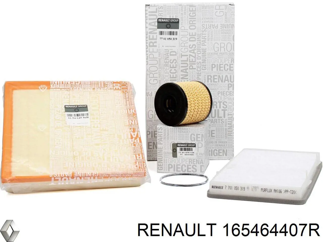 Filtr powietrza Renault (RVI) 165464407R cena, od 17,71 USD