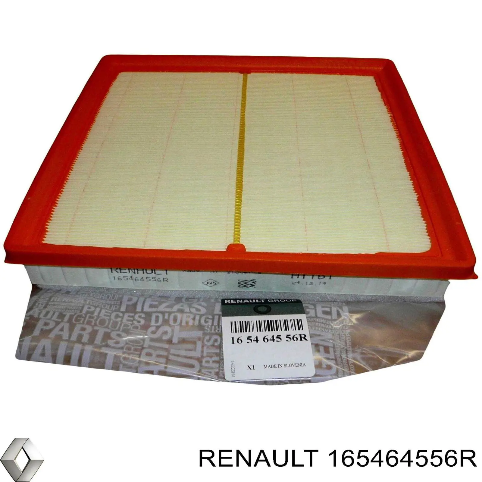 Do koszyka 165464556R Renault (RVI) Filtr powietrza