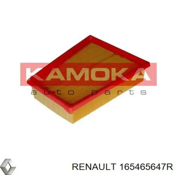 Do koszyka 165465647R Renault (RVI) Filtr powietrza