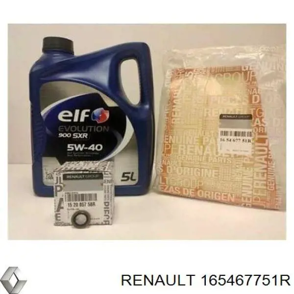 Filtr powietrza Renault (RVI) 165467751R