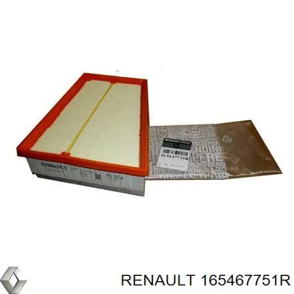 Filtr powietrza Renault (RVI) 165467751R cena, od 15,27 USD