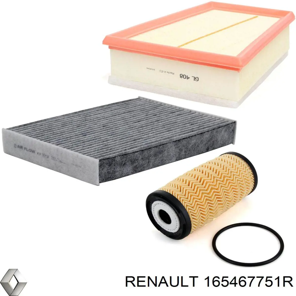 165467751R Renault (RVI) Filtr powietrza