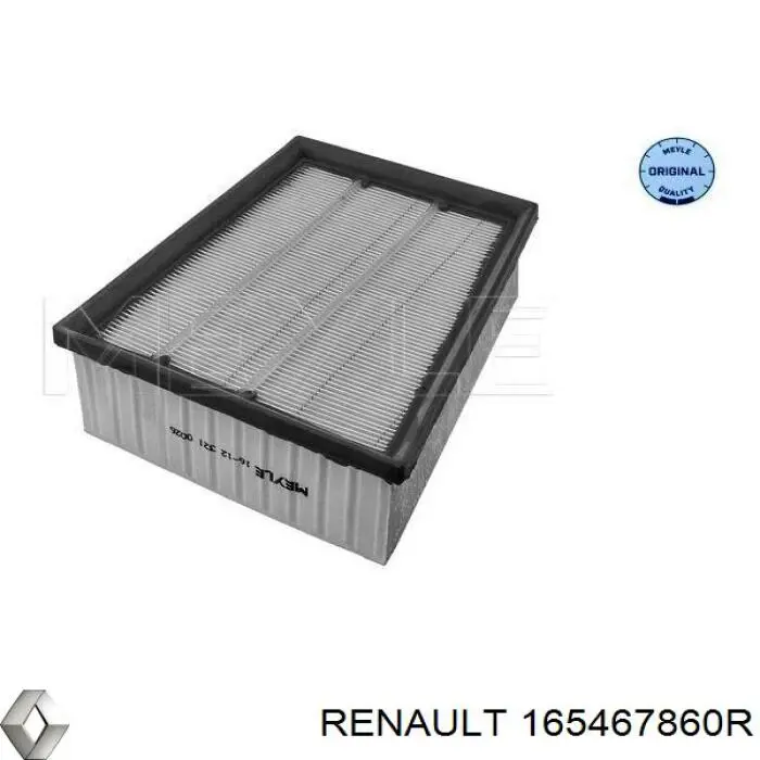 Filtr powietrza Renault (RVI) 165467860R cena, od 13,22 USD