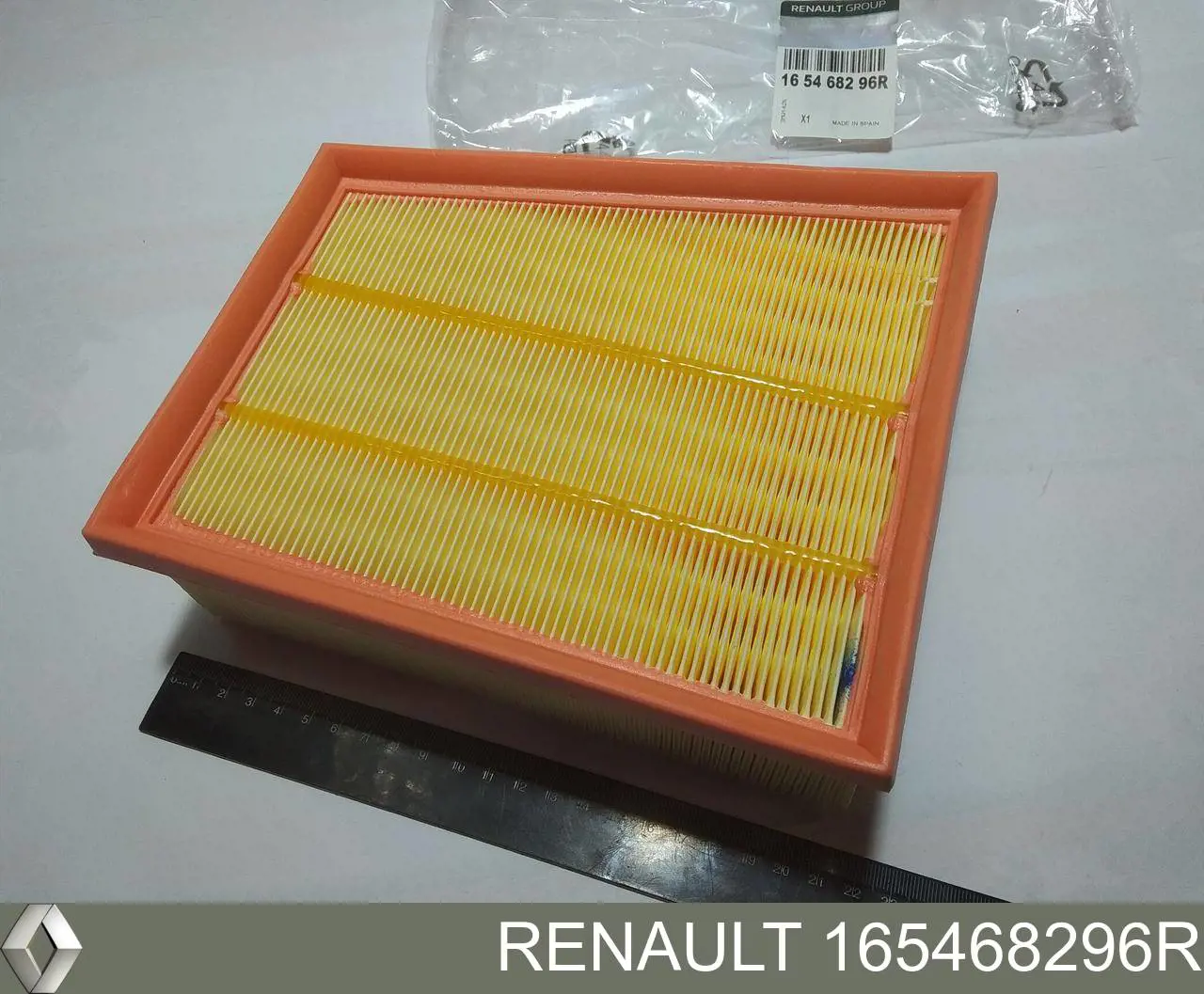 Do koszyka 165468296R Renault (RVI) Filtr powietrza