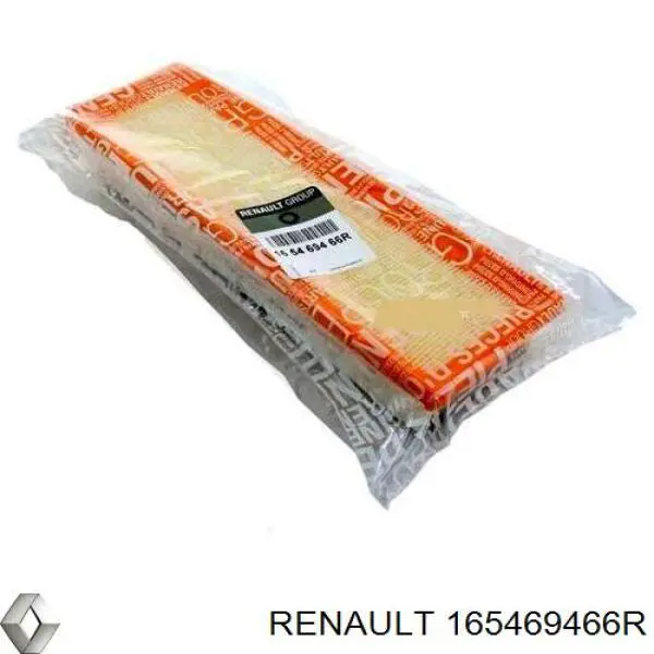 Do koszyka 165469466R Renault (RVI) Filtr powietrza