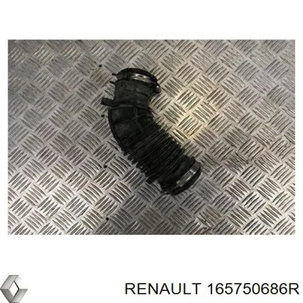 165750686R Renault (RVI) Króciec powietrza, wylot filtra powietrznego