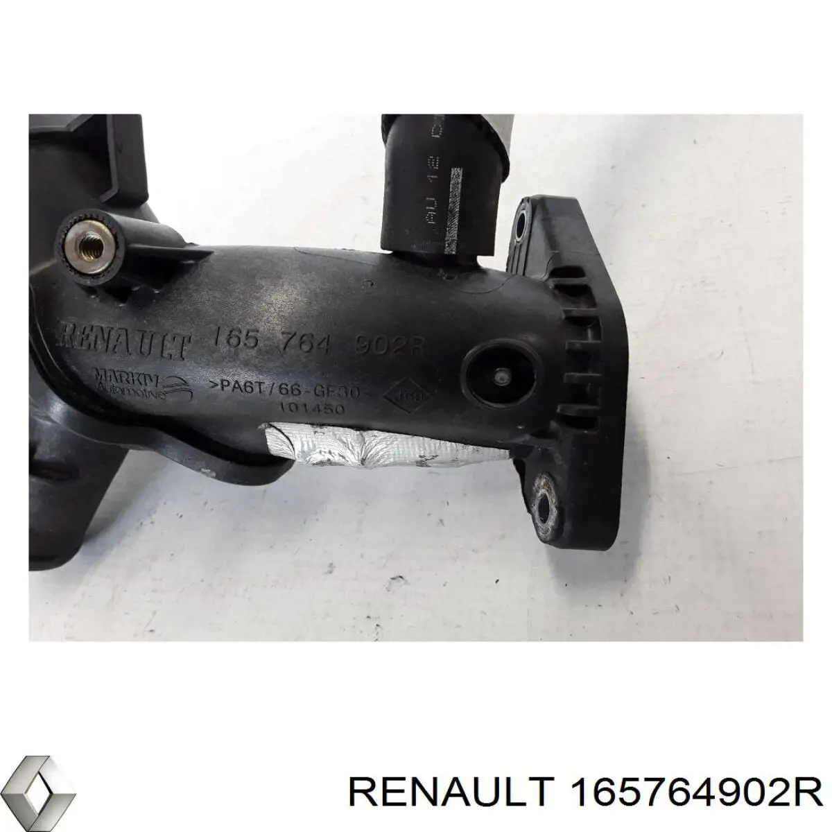 Do koszyka 165764902R Renault (RVI) Przewód (króciec) intercoolera