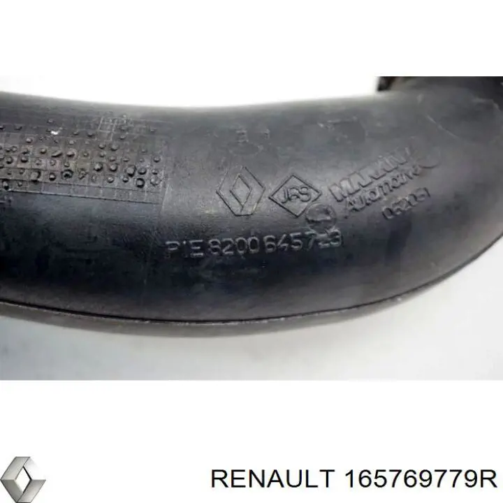 165769779R Renault (RVI) Przewód (króciec) intercoolera