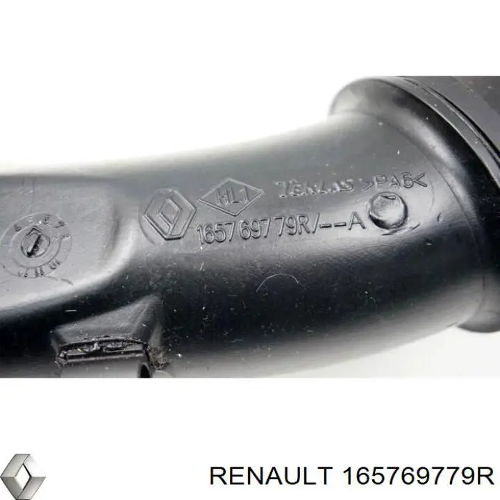 Przewód (króciec) intercoolera 165769779R Renault (RVI)