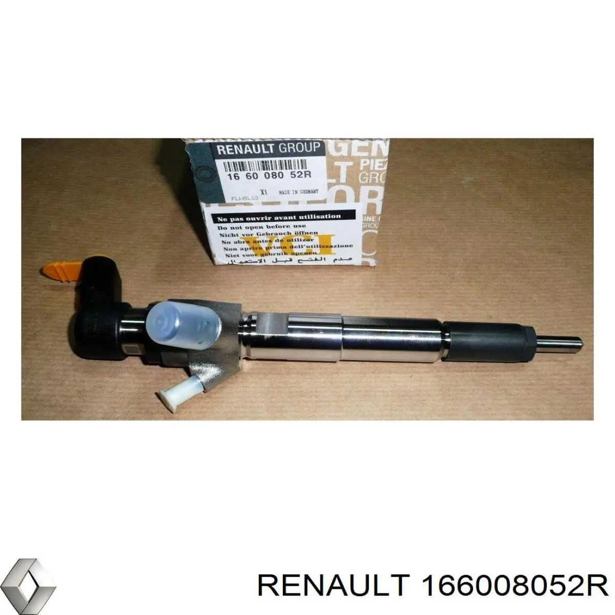 Wtryskiwacz paliwa Renault (RVI) 166008052R