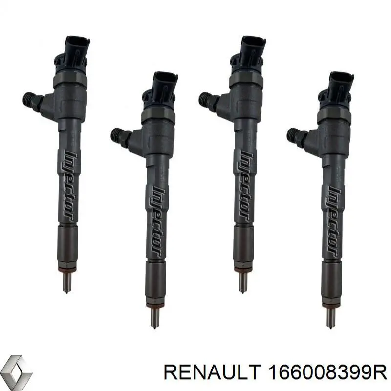 Wtryskiwacz paliwa Renault (RVI) 166008399R cena, od 86,83 USD