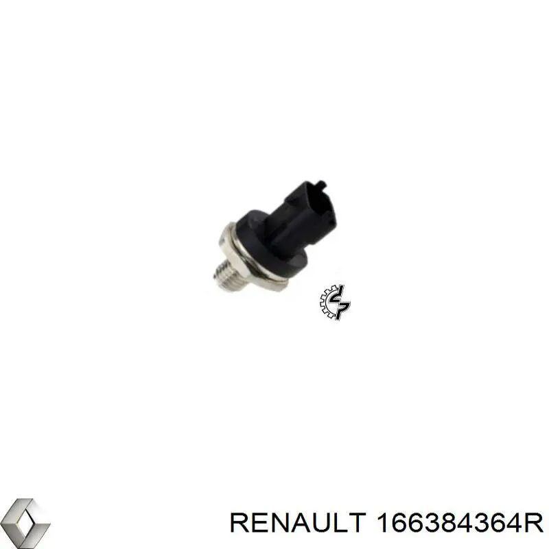 166384364R Renault (RVI) Czujnik ciśnienia paliwa
