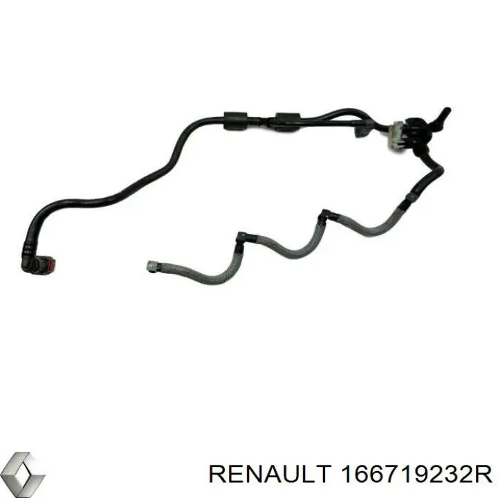 Do koszyka 166719232R Renault (RVI) Rurka paliwa, zwrotna od wtryskiwaczy