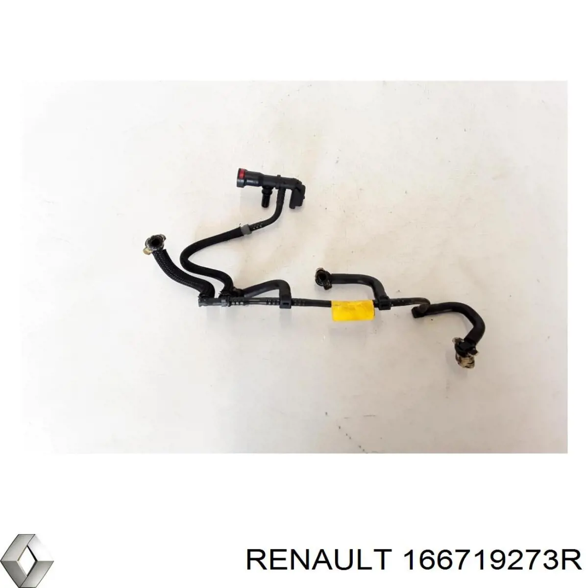 Do koszyka 166719273R Renault (RVI) Rurka paliwa, zwrotna od wtryskiwaczy