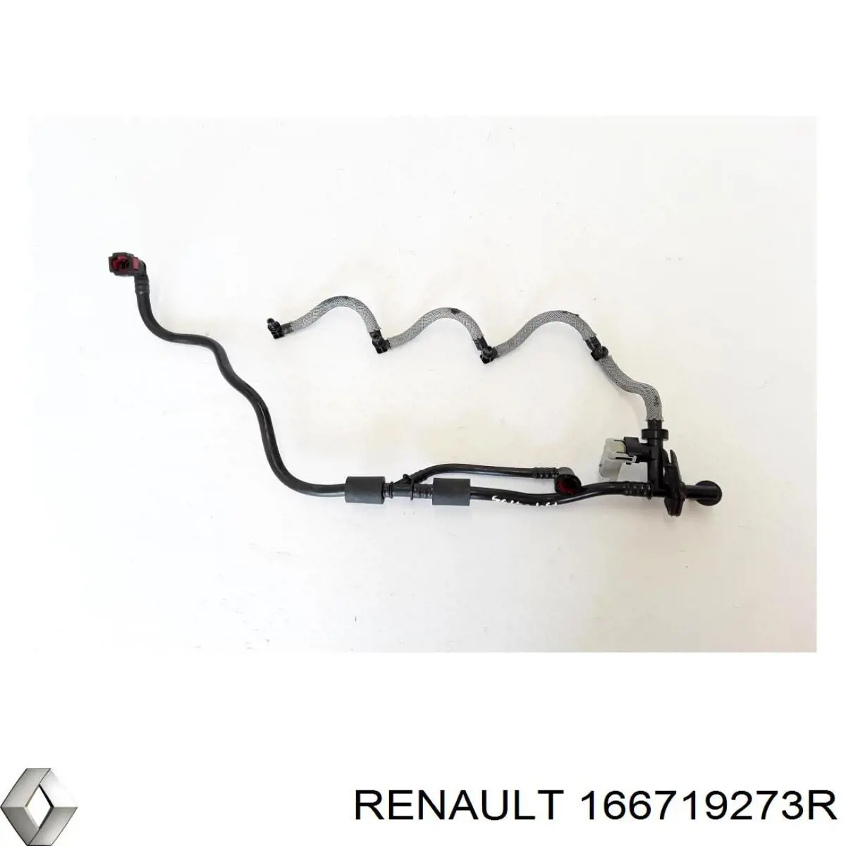 Do koszyka 166715777R Renault (RVI) Rurka paliwa, zwrotna od wtryskiwaczy