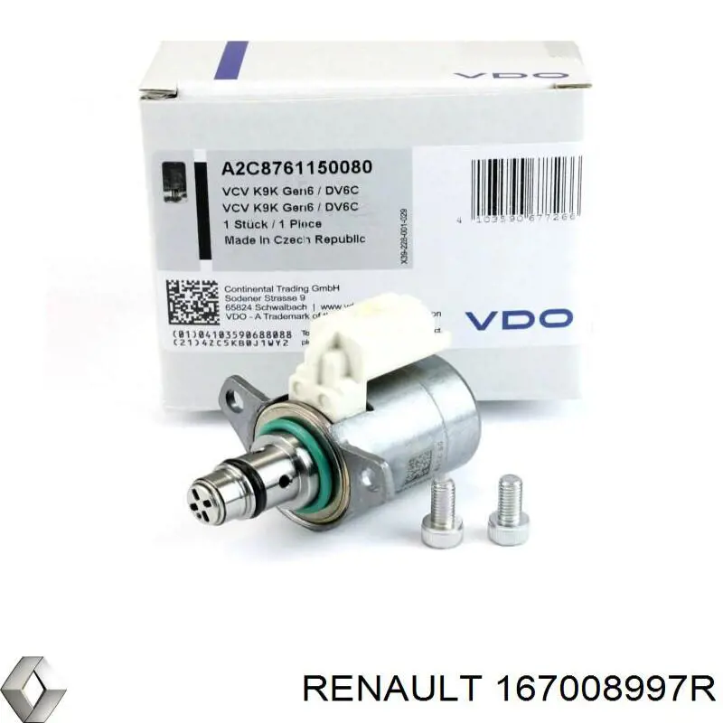 Pompa wtryskowa wysokiego ciśnienia 167008997R Renault (RVI)