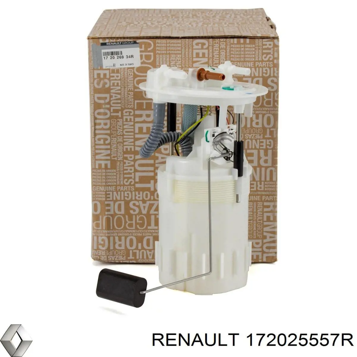Do koszyka 172025557R Renault (RVI) Moduł pompy paliwowej z czujnikiem poziomu paliwa