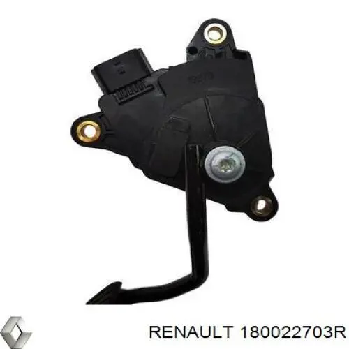 Do koszyka 180022703R Renault (RVI) Pedał przyspieszenia (gazu)