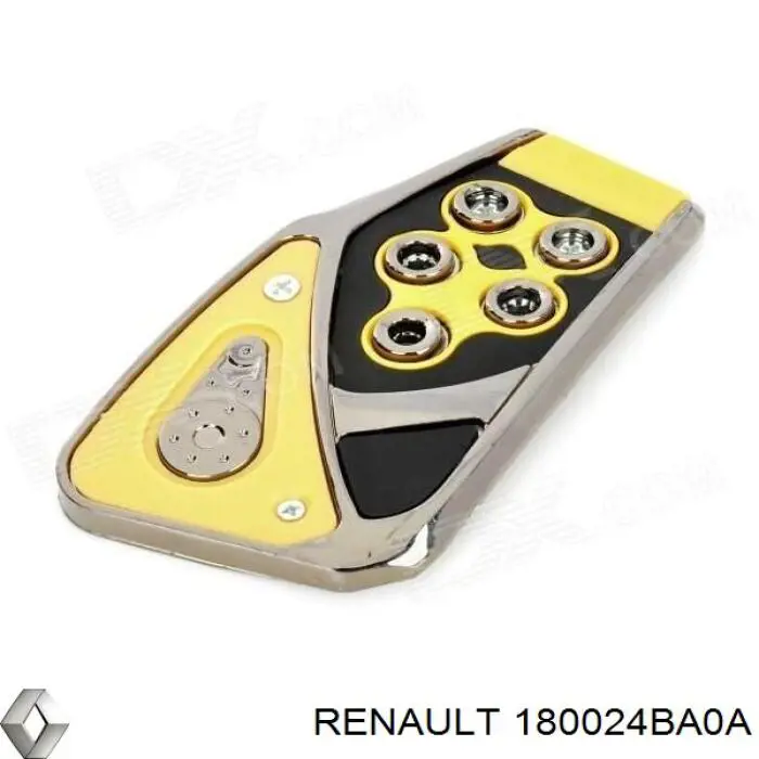 Pedał przyspieszenia (gazu) Renault (RVI) 180024BA0A cena, od 7,84 USD