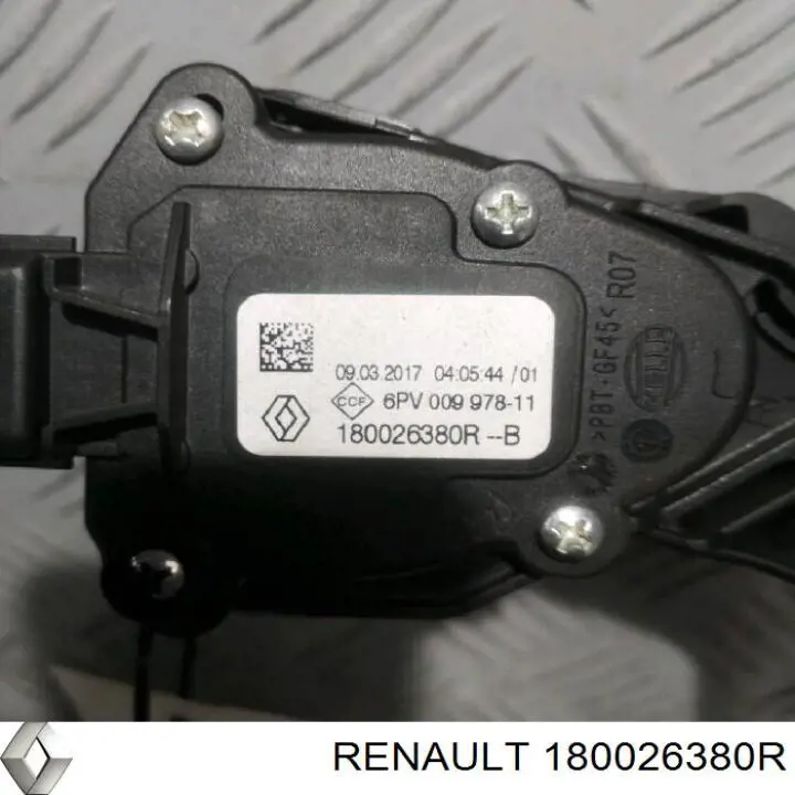 Do koszyka 180029347RD Renault (RVI) Pedał przyspieszenia (gazu)