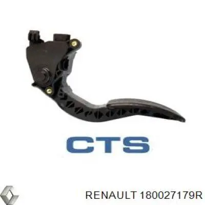 Pedał przyspieszenia (gazu) Renault (RVI) 180027179R cena, od 54,63 USD