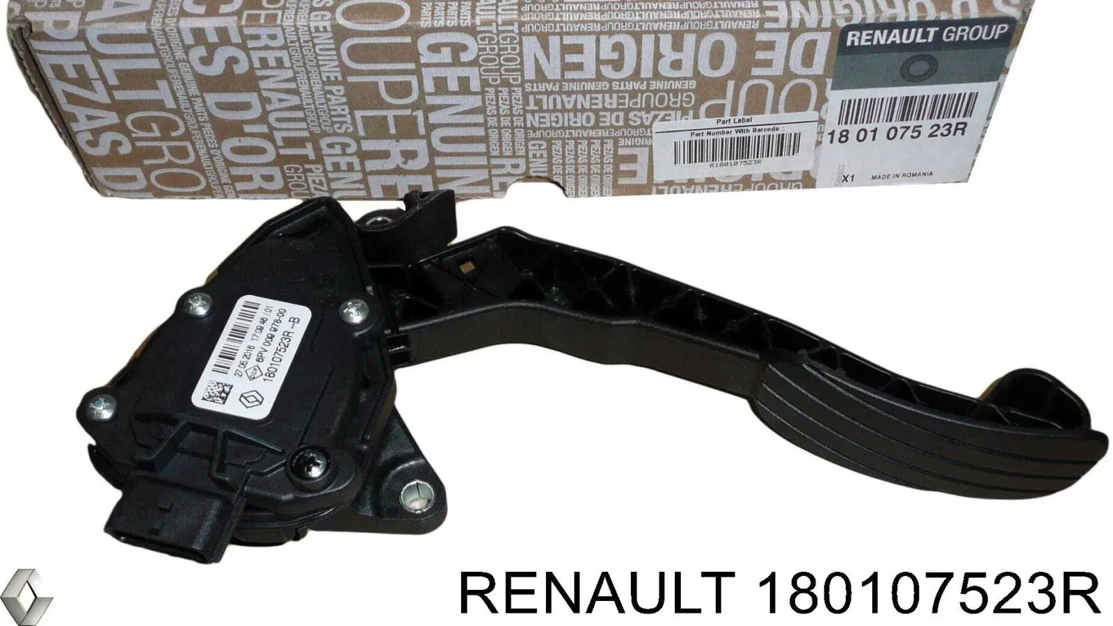Pedał przyspieszenia (gazu) Renault (RVI) 180107523R cena, od 76,64 USD