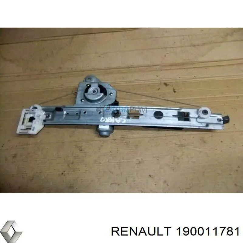 190011781 Renault (RVI) Mechanizm podnoszenia szyby drzwi tylnych prawych