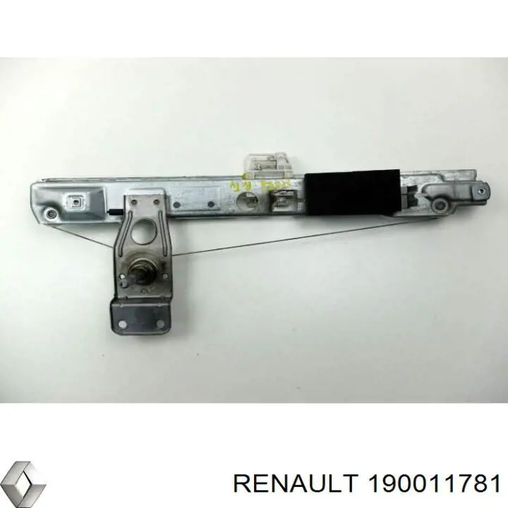 Mechanizm podnoszenia szyby drzwi tylnych prawych Renault (RVI) 190011781 cena, od 49,37 USD