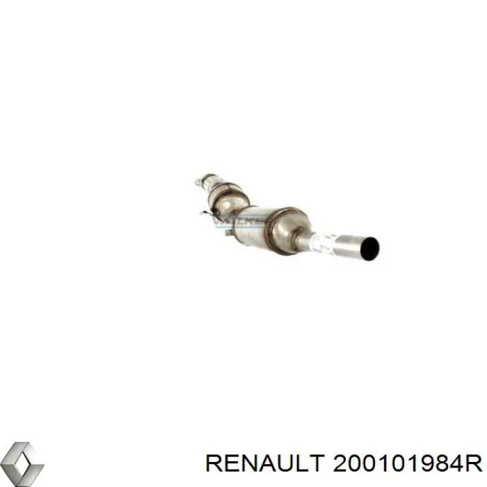 Filtr cząstek stałych układu wydechowego do Renault Megane III KZ0, KZ1