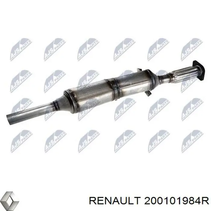 Do koszyka Filtr cząstek stałych układu wydechowego Renault Megane III KZ0, KZ1