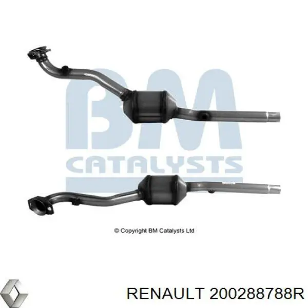Konwerter-katalizator do Renault LOGAN II L52
