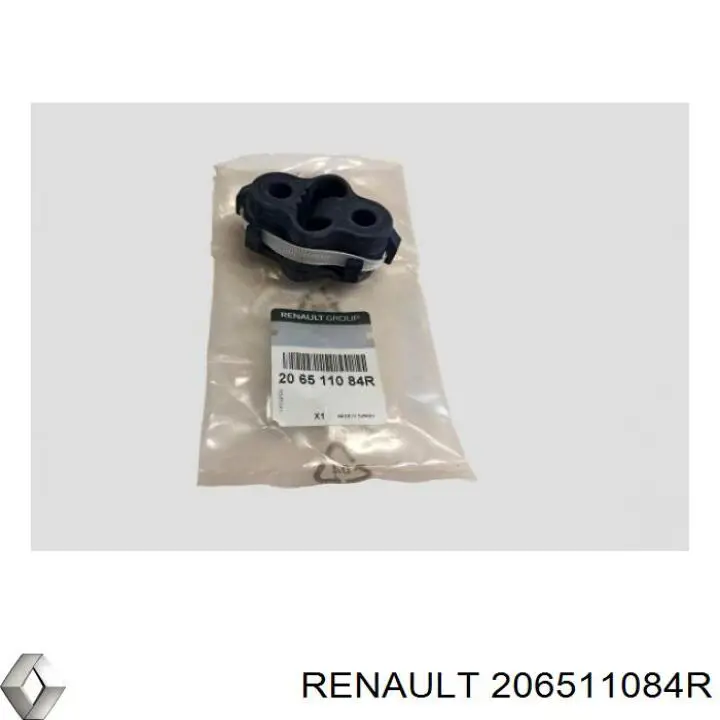 Do koszyka 206511084R Renault (RVI) Poduszka mocowania tłumika