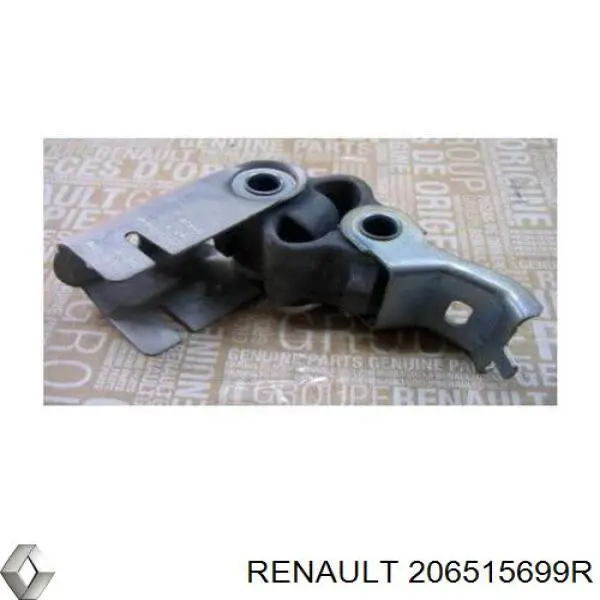 Do koszyka 206515699R Renault (RVI) Poduszka mocowania tłumika