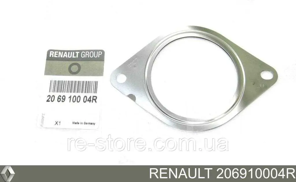 Do koszyka 206910004R Renault (RVI) Uszczelka rury odbiornika tłumika