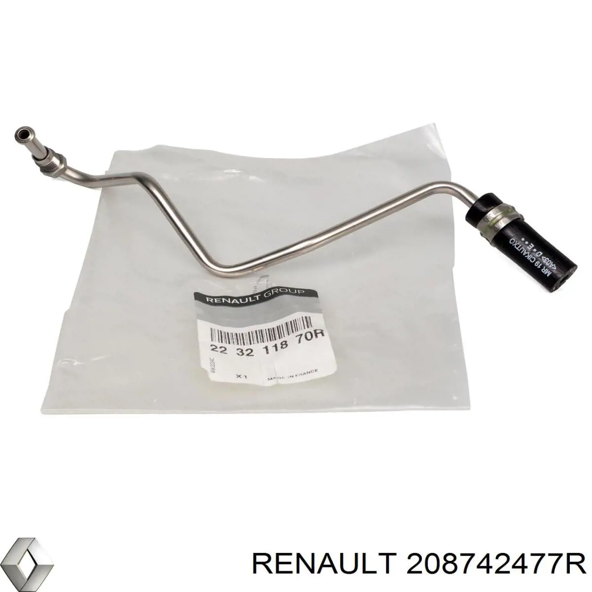 Do koszyka 208742477R Renault (RVI) Króciec układu recyrkulacji spalin