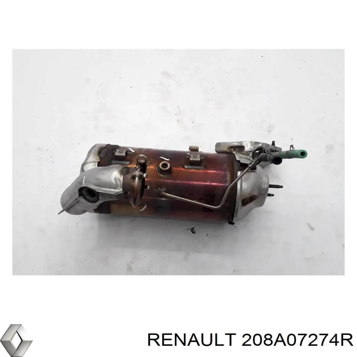  Filtr cząstek stałych układu wydechowego Renault Megane 4