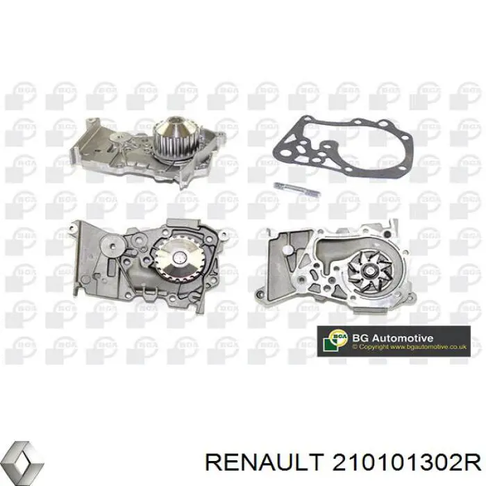 Pompa chłodząca wodna Renault (RVI) 210101302R cena, od 19,47 USD