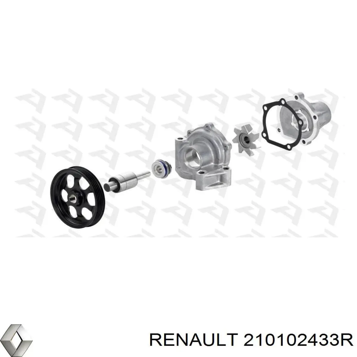 210102433R Renault (RVI) Pompa chłodząca wodna