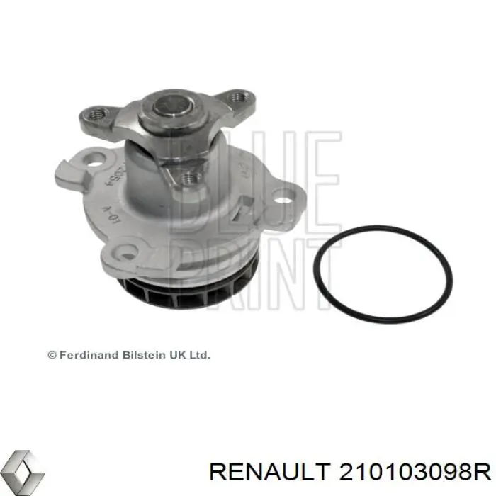 Do koszyka 210103098R Renault (RVI) Pompa chłodząca wodna