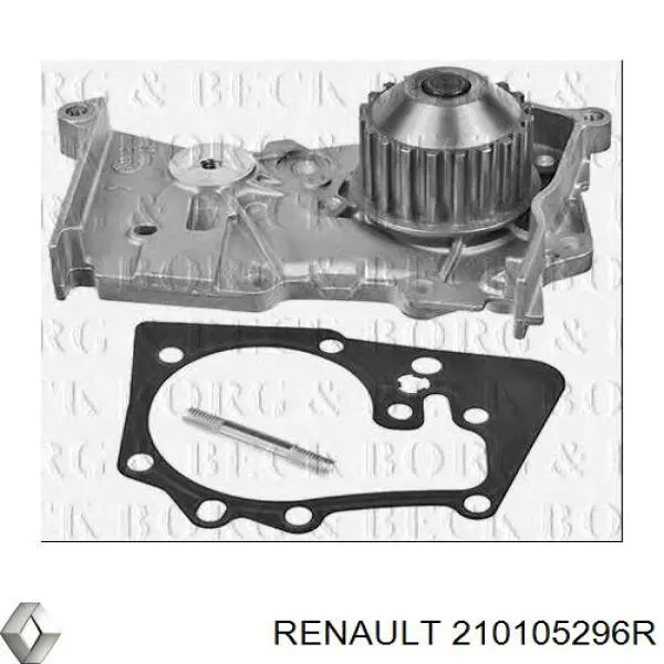 Pompa chłodząca wodna 210105296R Renault (RVI)