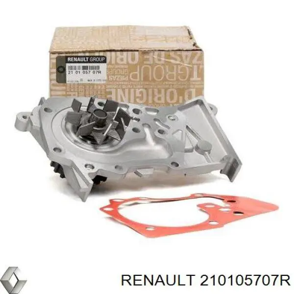 Pompa chłodząca wodna Renault (RVI) 210105707R cena, od 30,19 USD
