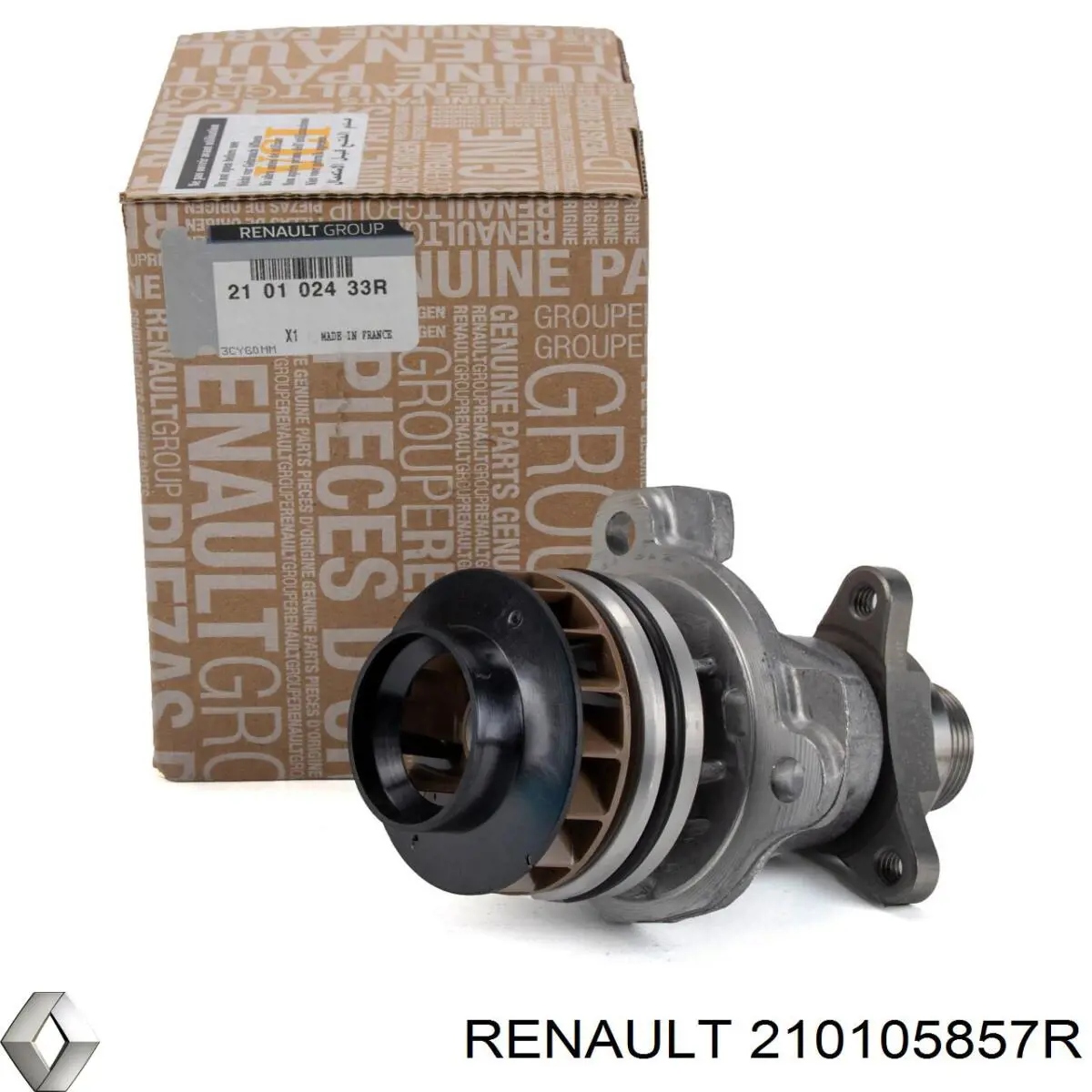 210105857R Renault (RVI) Pompa chłodząca wodna