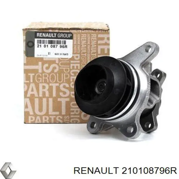 Do koszyka 210108796R Renault (RVI) Pompa chłodząca wodna