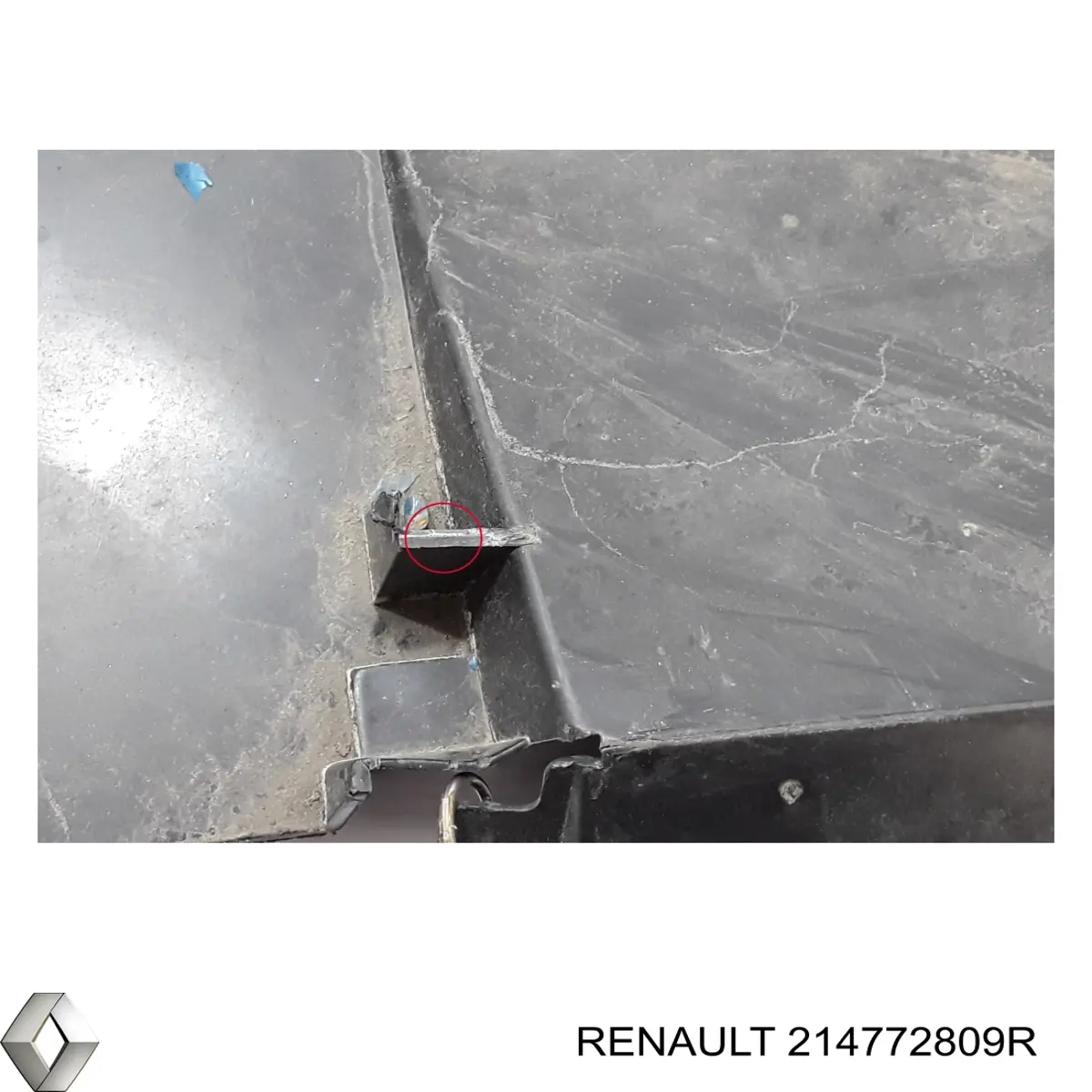 214772809R Renault (RVI) Deflektor zderzaka przedniego
