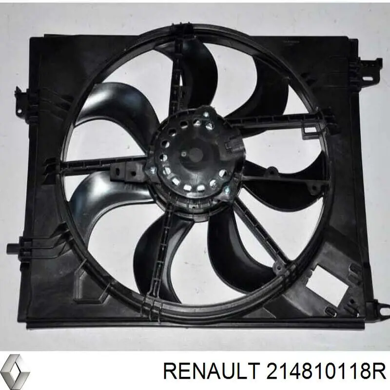 214810118R Renault (RVI) Dyfuzor chłodnicy, w komplecie z silnikiem i wirnikiem