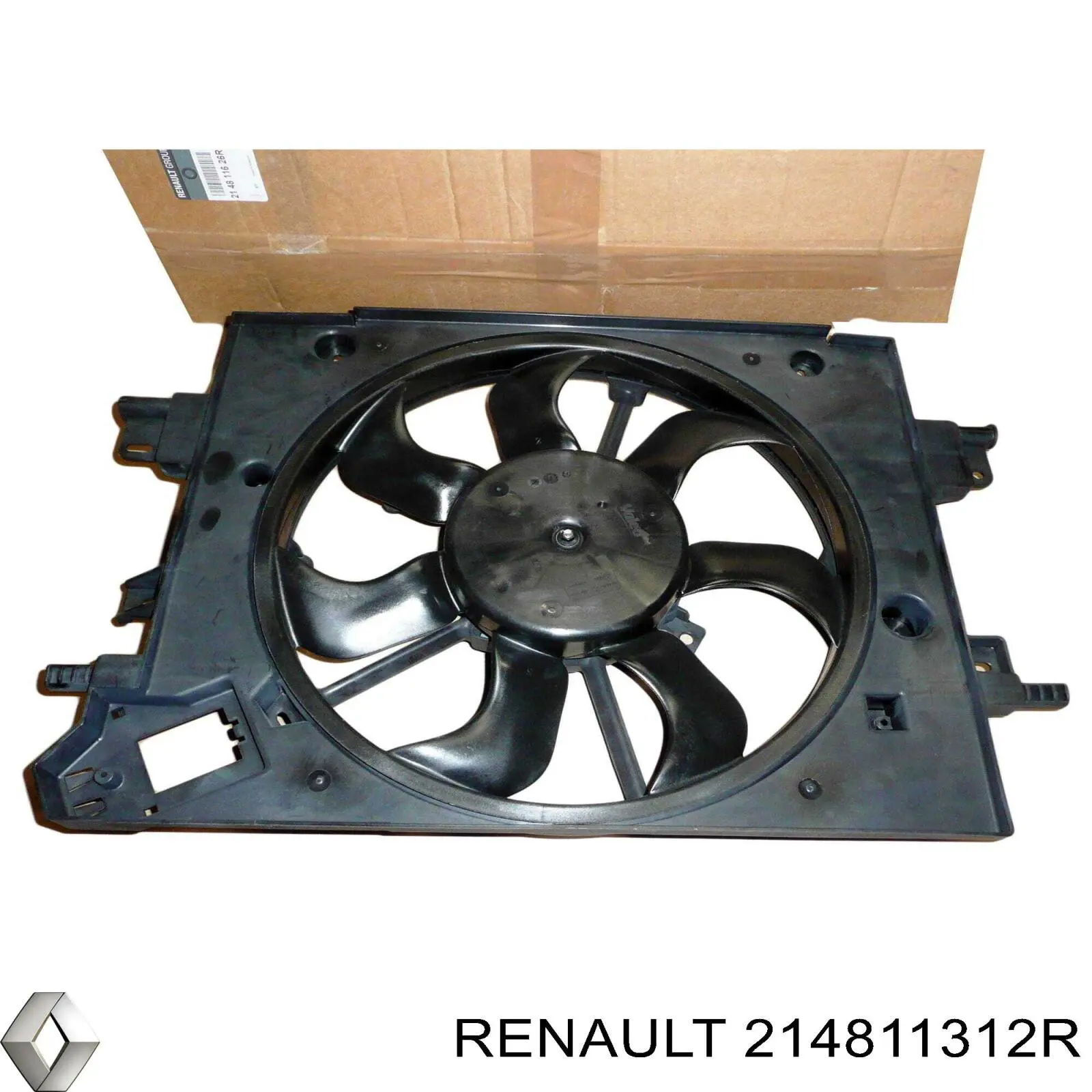 214811312R Renault (RVI) Wentylator elektryczny układu chłodzenia kompletny (silnik+wirnik)