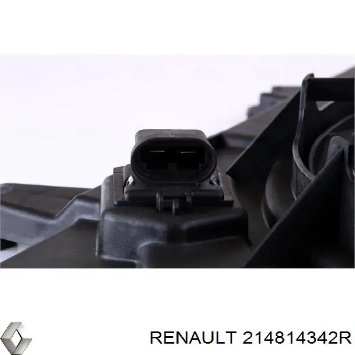 214814342R Renault (RVI) Wentylator elektryczny układu chłodzenia kompletny (silnik+wirnik)