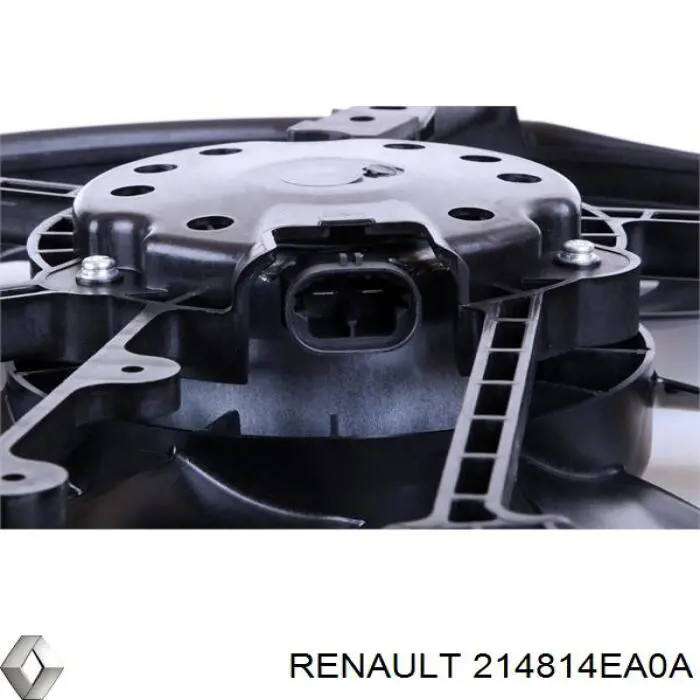 Dyfuzor chłodnicy, w komplecie z silnikiem i wirnikiem 214814EA0A Renault (RVI)